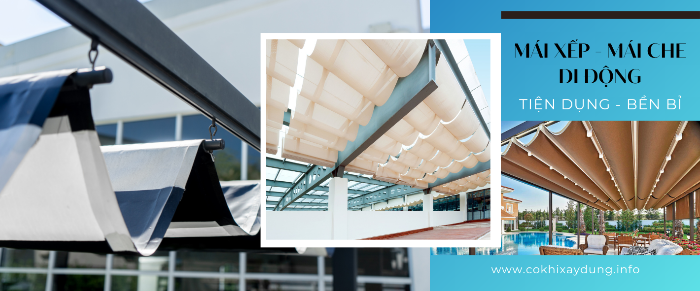 Nhật Minh Anh -  Đơn vị thi công, lắp đặt mái xếp, mái che di động,....
